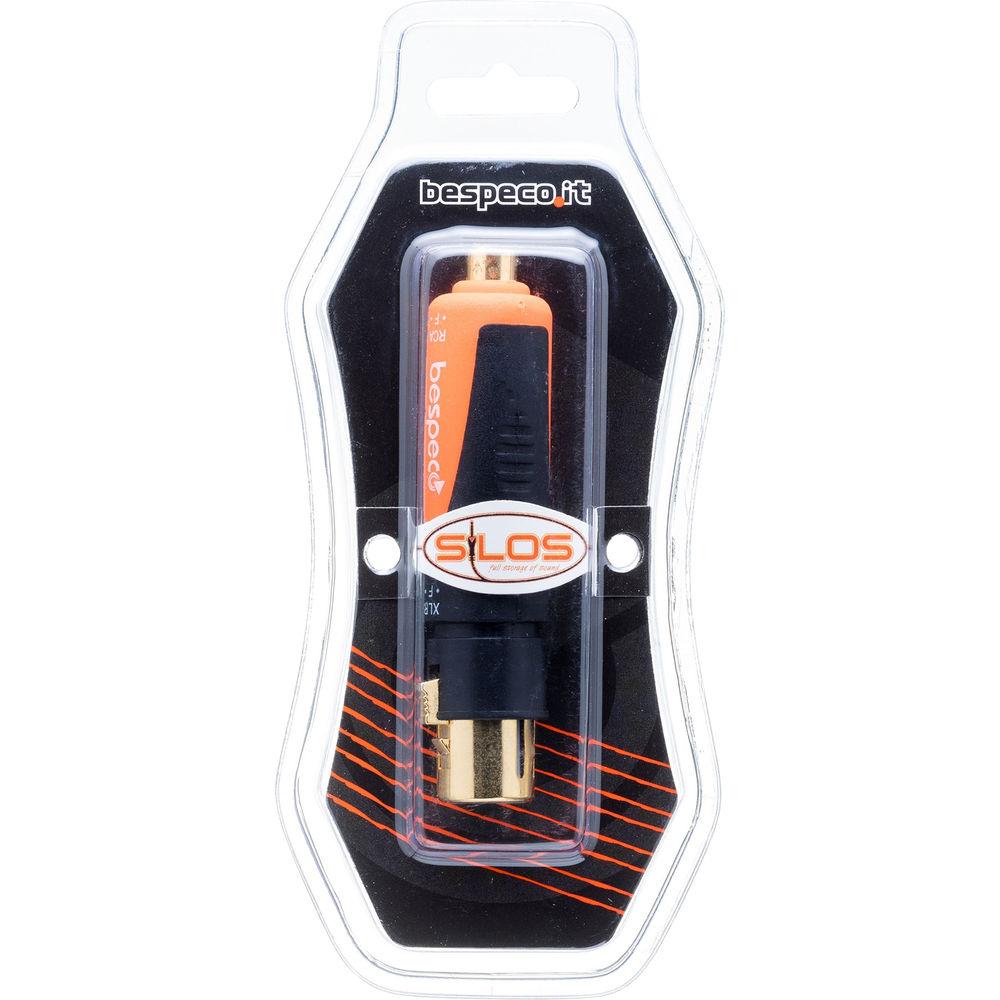Bespeco SLAD320 XLR Female to RCA Female Silos Adapter