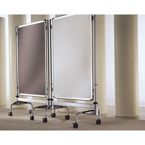 Bretford Here 60" Porcelain Dry Erase Mobile Board