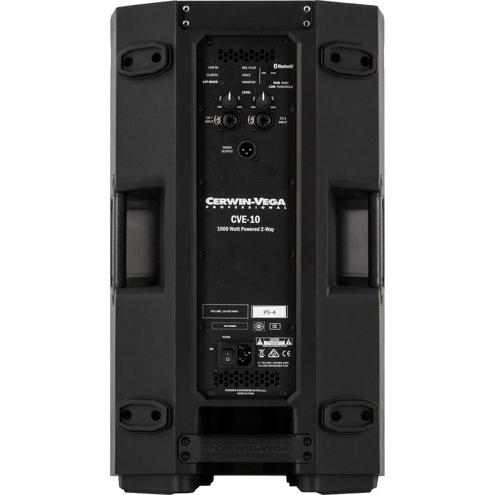 Cerwin-Vega CVE Series 10" Powered Loudspeaker