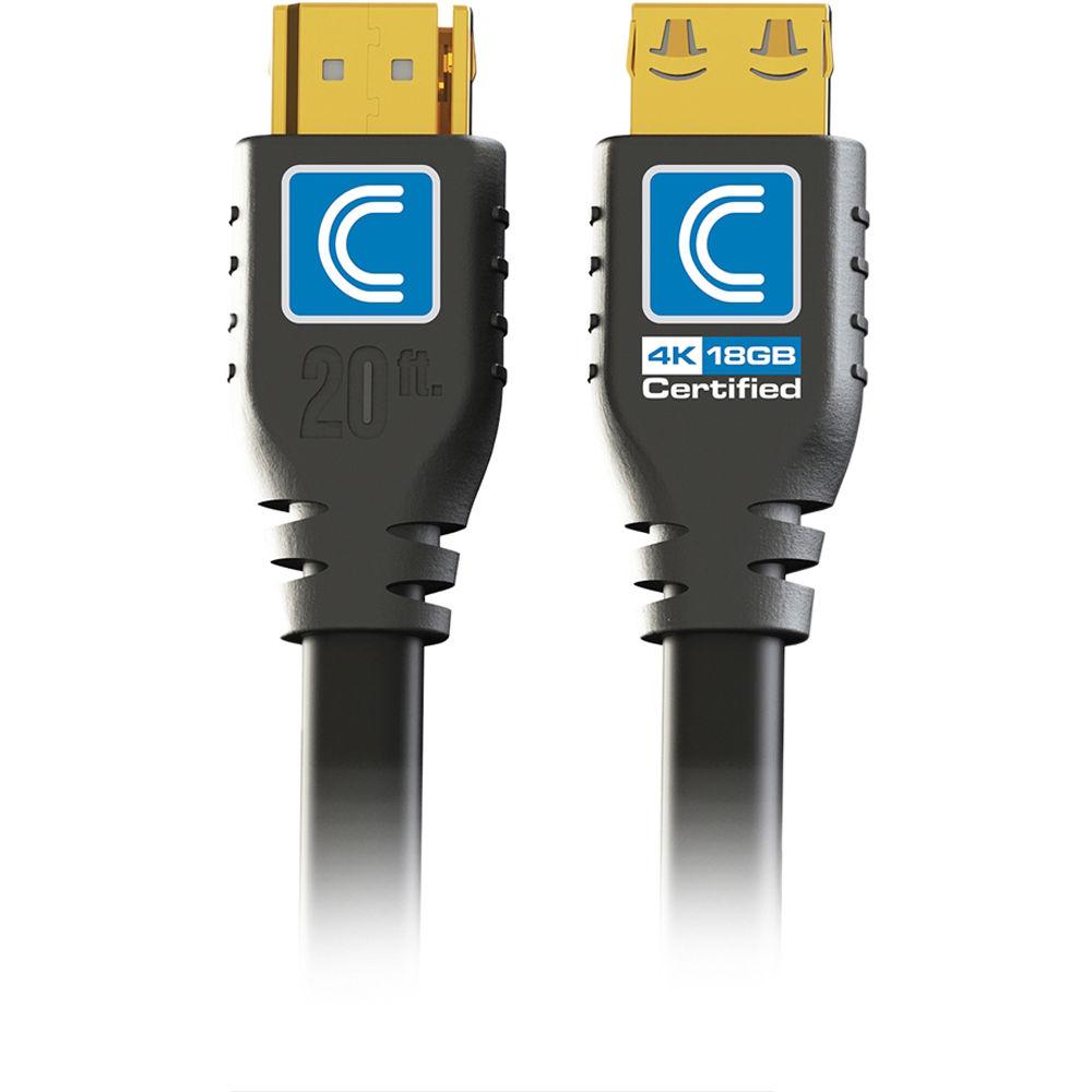 Comprehensive Pro AV IT 18 Gb s 4K HDMI Cable with ProGrip