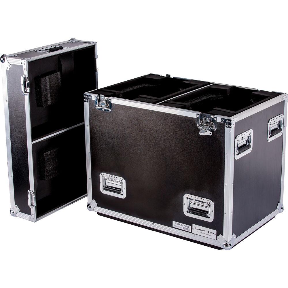 DeeJay LED 2X Lighting Road Case for Two Elation Lights