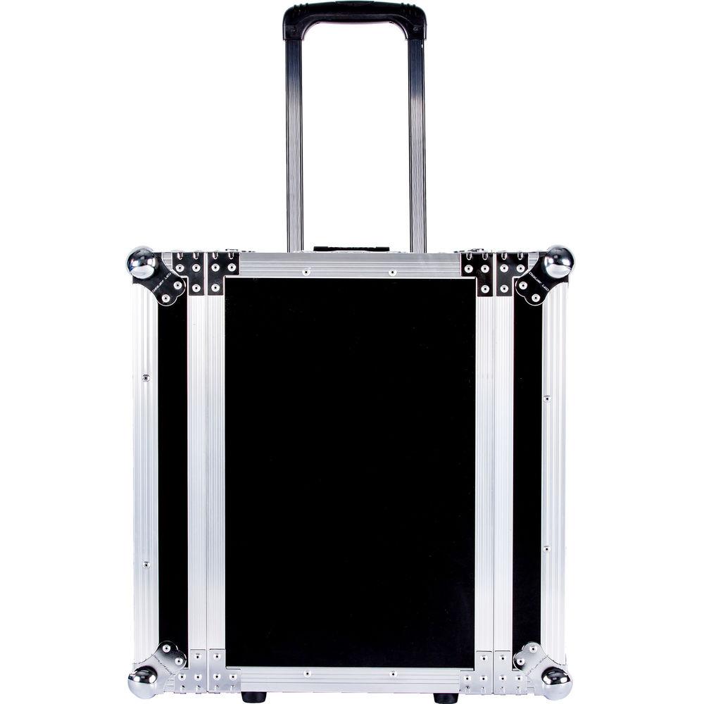 DeeJay LED 8 RU Effect Deluxe Case with Pull-Out Handle and Wheels