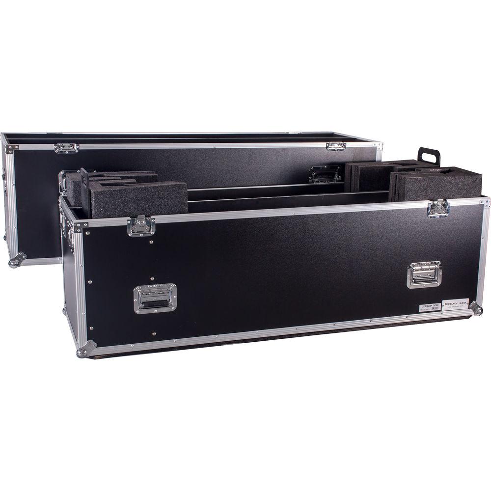 DeeJay LED Road Case for Two 63" LED TVs