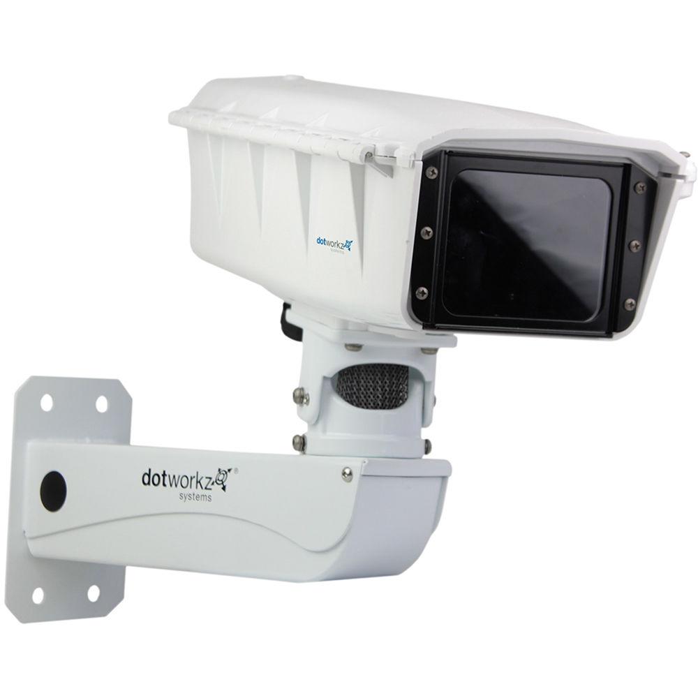 Dotworkz S-Type Heater Blower Camera Enclosure with MVP and Stainless Steel Arm