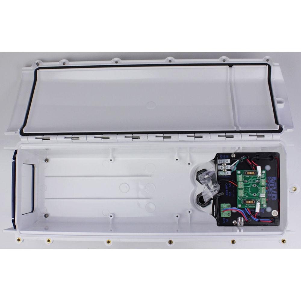 Dotworkz S-Type Heater Blower Camera Enclosure with MVP and Stainless Steel Arm