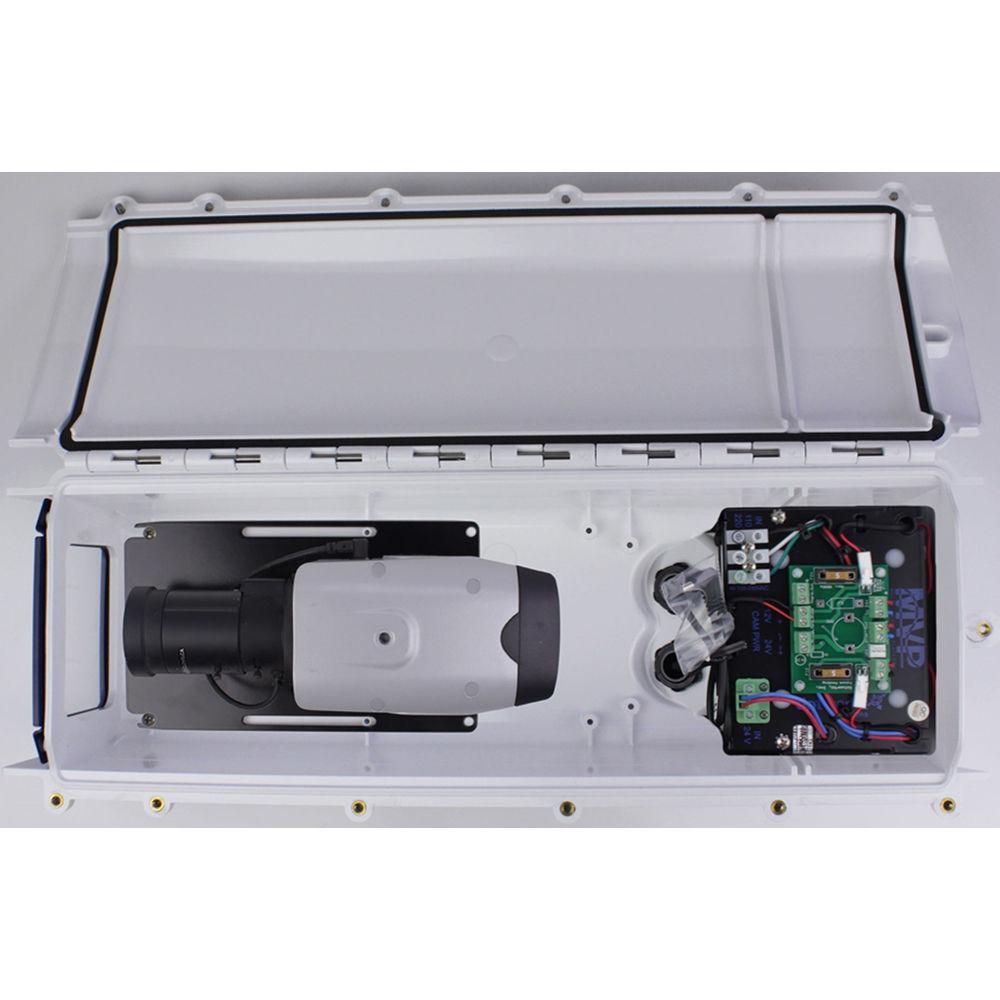 Dotworkz S-Type Heater Blower Camera Enclosure with MVP and Stainless Steel Arm