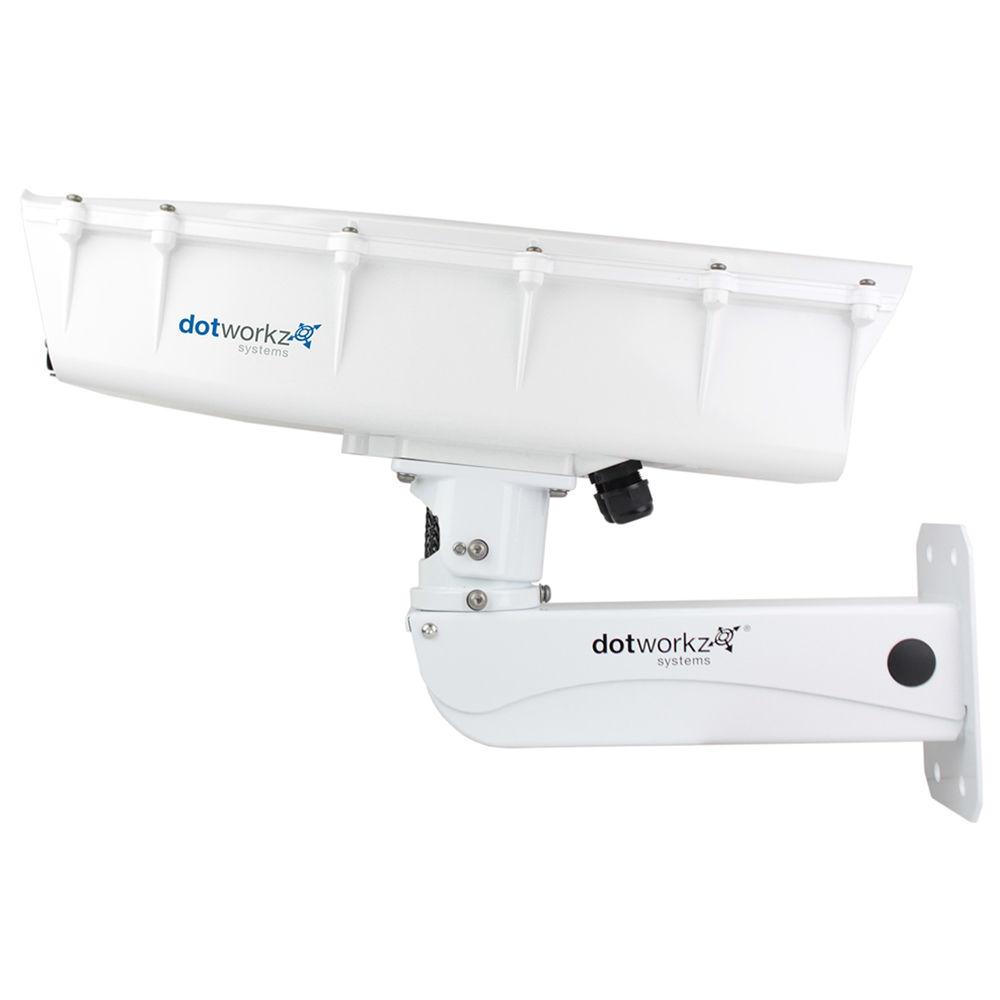 Dotworkz S-Type Solar Tornado Dual Blower Camera Enclosure with Stainless Steel Arm