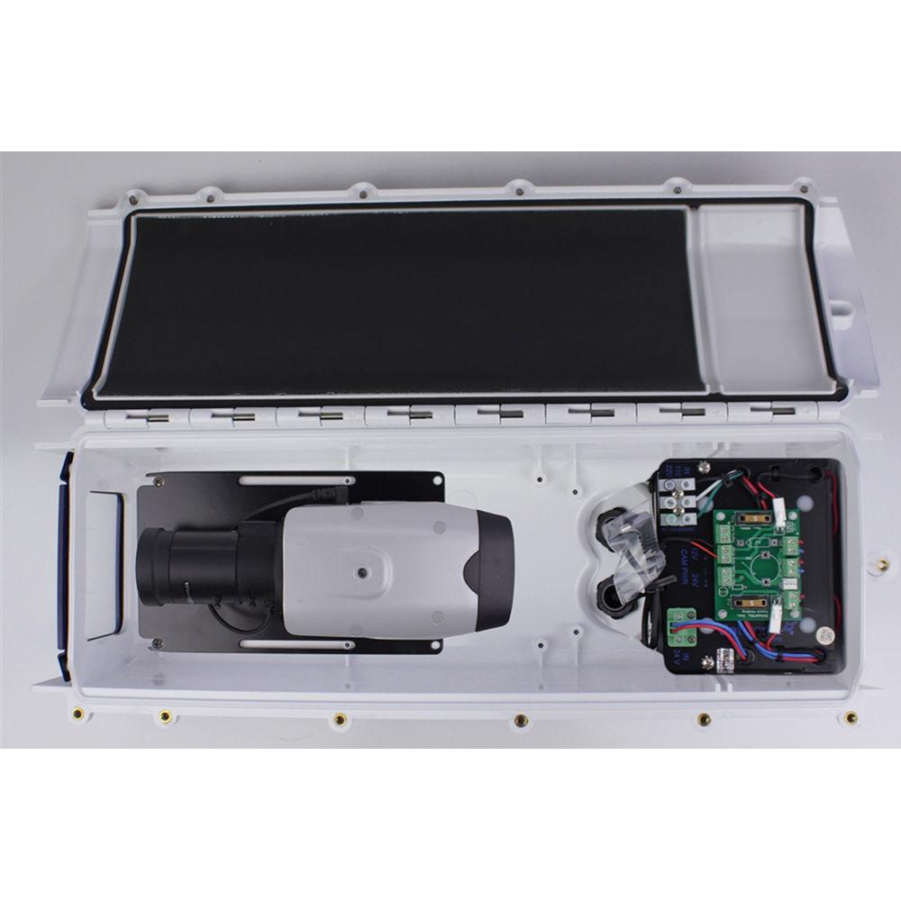 Dotworkz S-Type Solar Tornado Dual Blower Camera Enclosure with Stainless Steel Arm