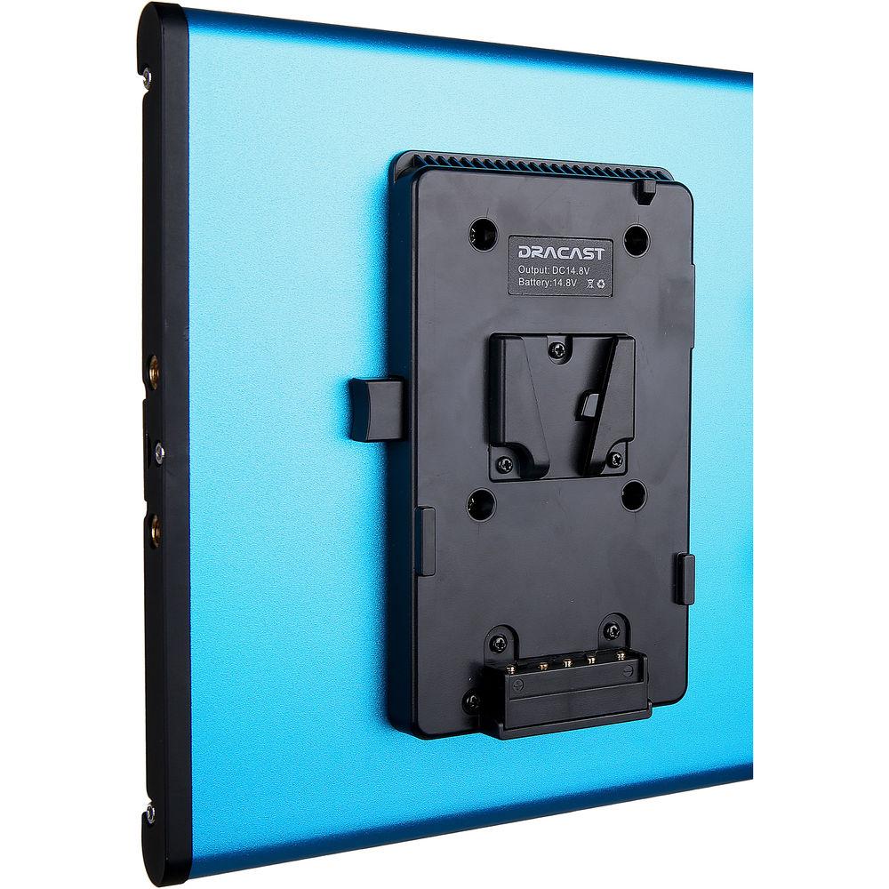 Dracast S-Series Plus Bi-Color LED1000 Panel with V-Mount Battery Plate