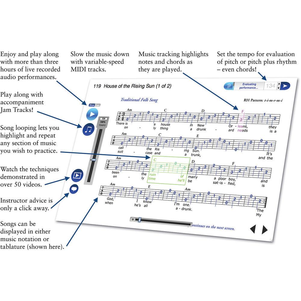 eMedia Music Guitar Method V6 - Beginner Guitar Lessons