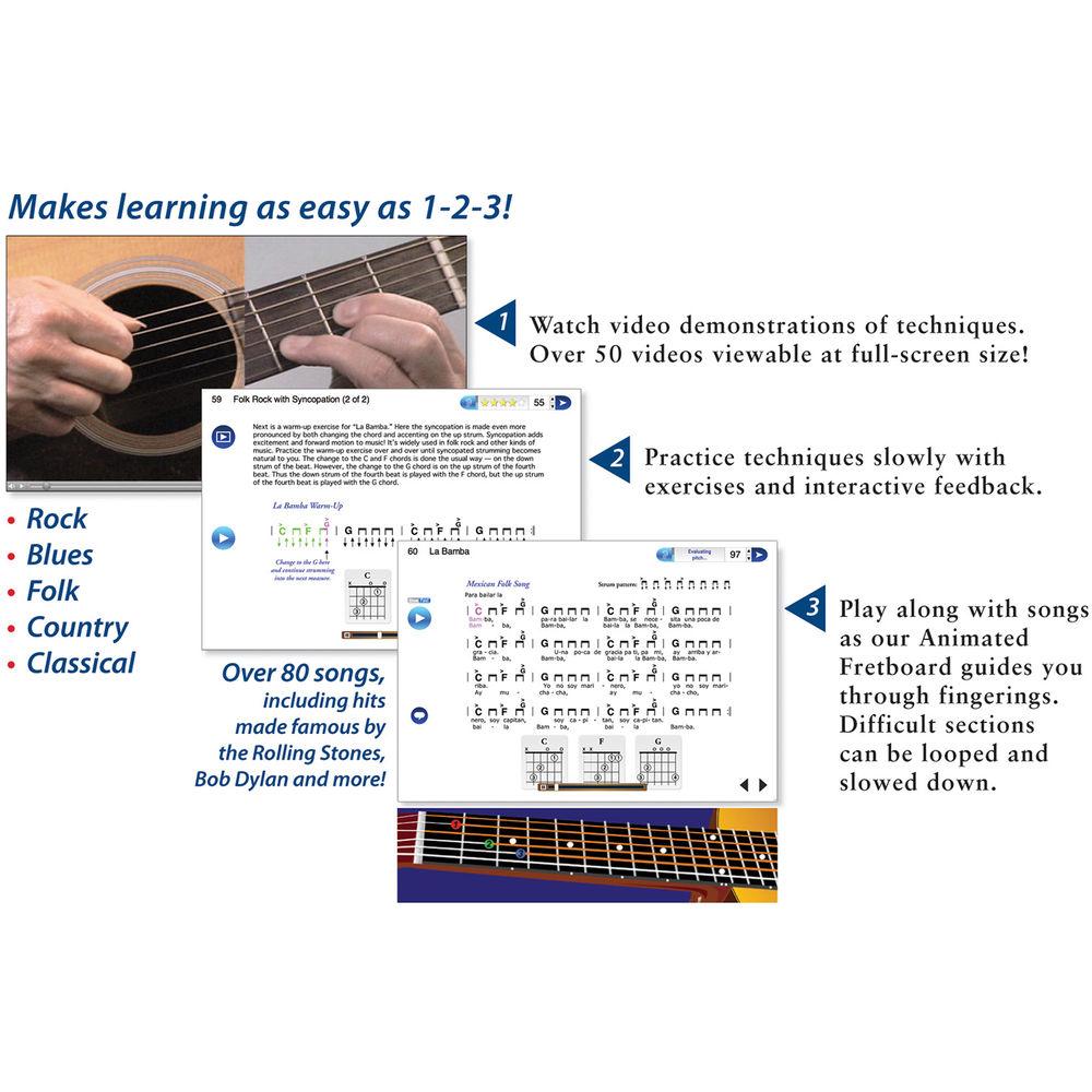eMedia Music Guitar Method V6 - Beginner Guitar Lessons