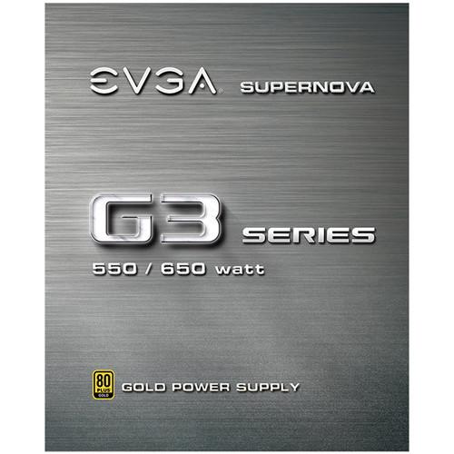 EVGA SuperNOVA 650 G3 650W 80 Plus Gold Modular Power Supply