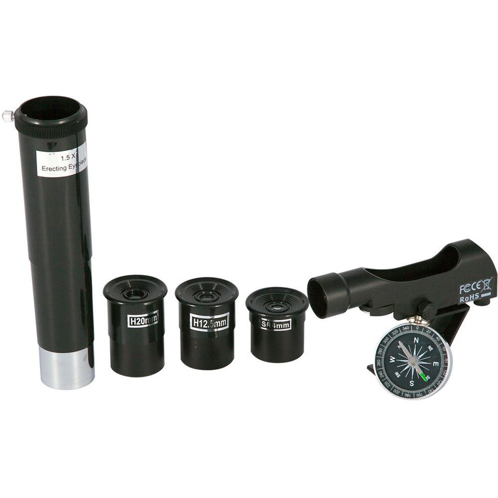 ExploreOne Theseus 60mm f 12 AZ Refractor Telescope with Hard Case