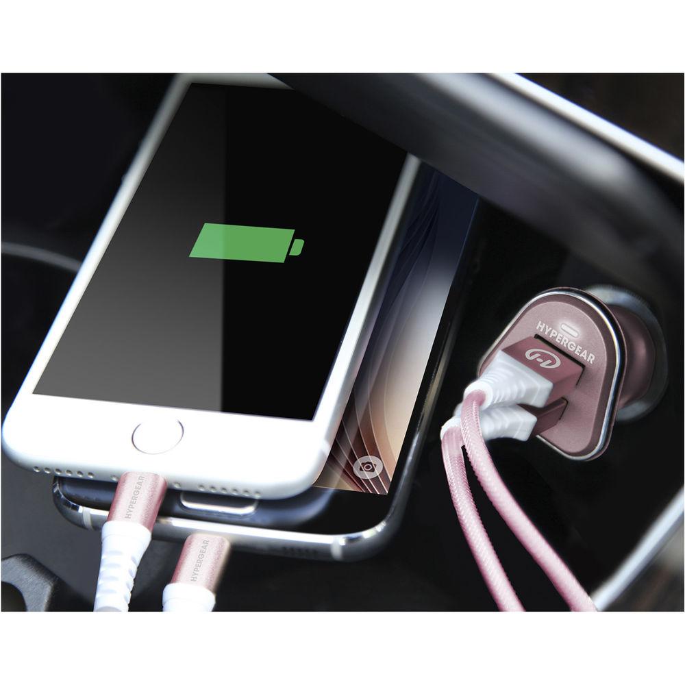 HyperGear Dual USB 3.4A Mini Car Charger