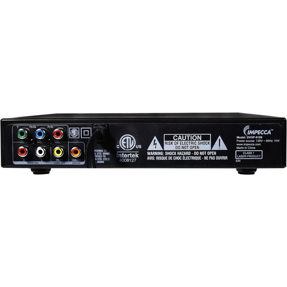 Impecca DVHP9109 Multi-System Multi-Region DVD Player