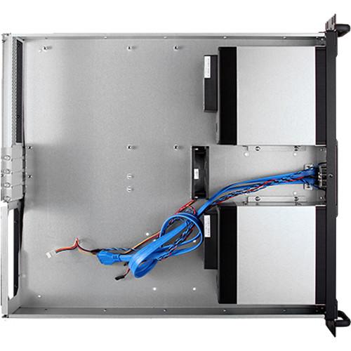 iStarUSA D-260HN 2U Compact 6 x 3.5" HDD Bay Trayless Hotswap microATX Chassis