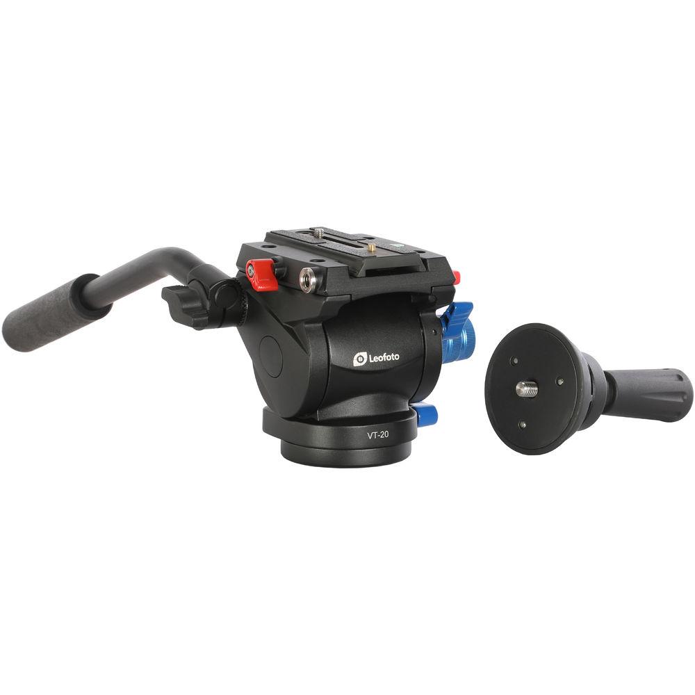 Leofoto VT-20 Fluid Video Head with 75mm Half-Ball