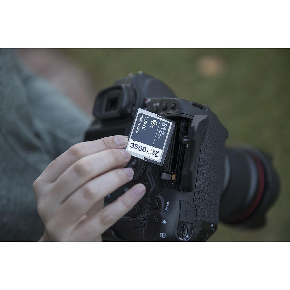 Lexar 512GB Professional 3500x CFast 2.0 Memory Card
