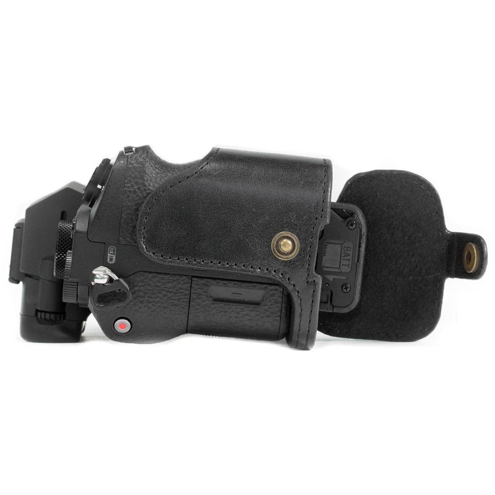 MegaGear Ever Ready Half-Bottom Leather Case for Sony a7S II, a7R II & a7 II