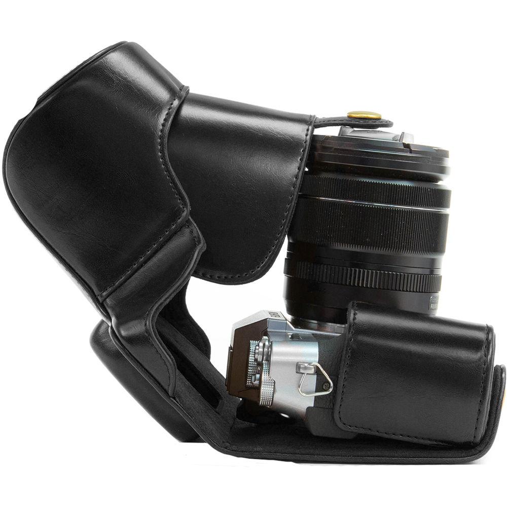 MegaGear Ever Ready PU Leather Case for Fujifilm X-T1 with 18-55mm Lens