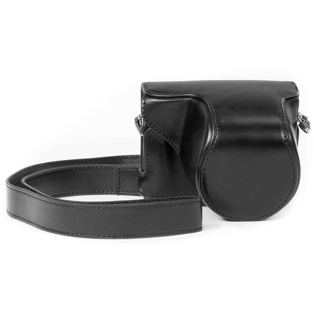 MegaGear MG113 Ever Ready Leather Case with Bottom Opening for Panasonic GM1 with 12-32mm