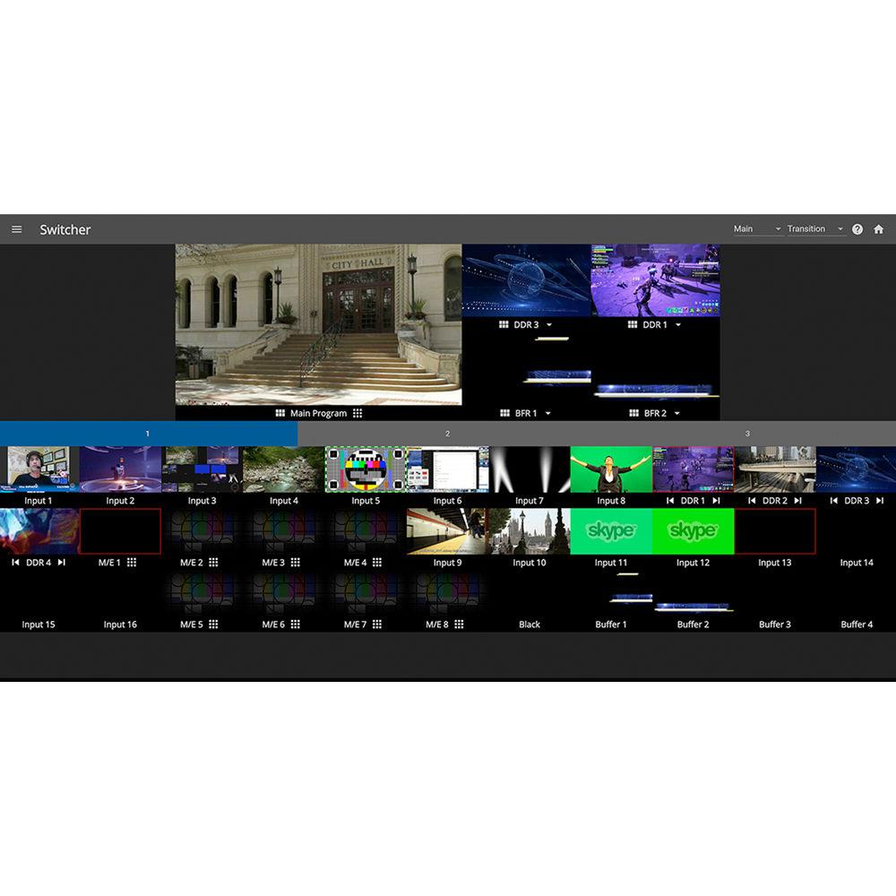 NewTek LivePanel for TriCaster TC1 and IP Series