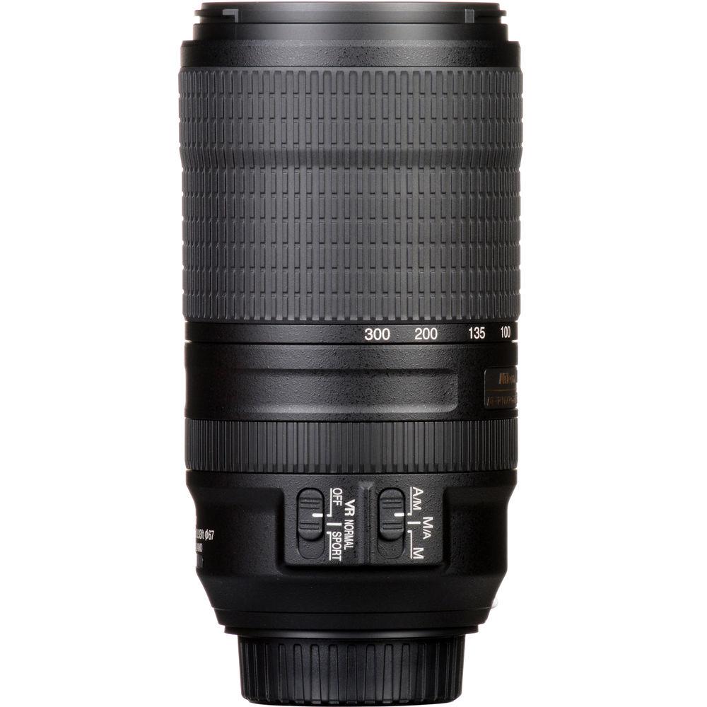 Nikon AF-P NIKKOR 70-300mm f 4.5-5.6E ED VR Lens