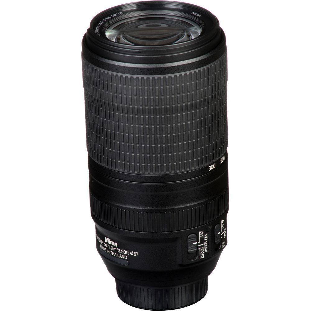 Nikon AF-P NIKKOR 70-300mm f 4.5-5.6E ED VR Lens