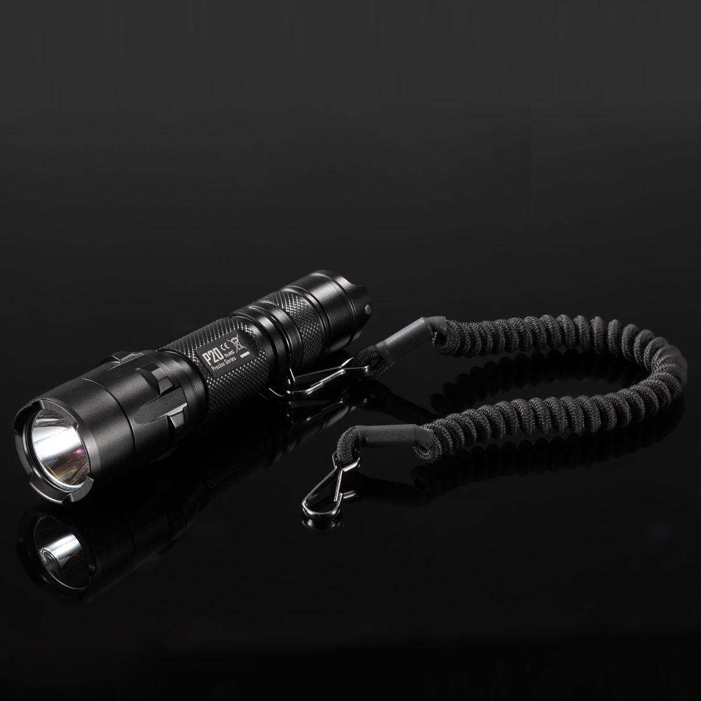 Nitecore NTL10 Coiled Tactical Flashlight Lanyard