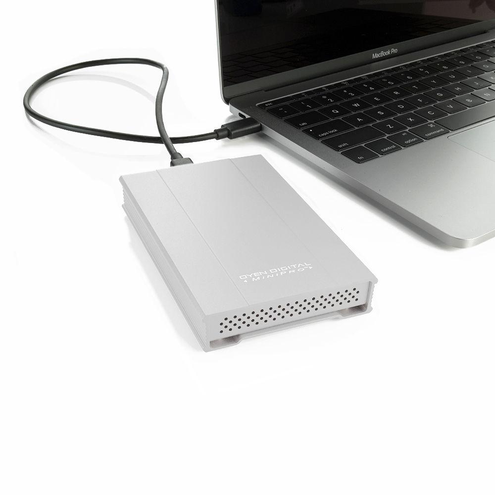 Oyen Digital 256GB MiniPro USB 3.1 Gen-2 Type-C Portable Solid State Drive