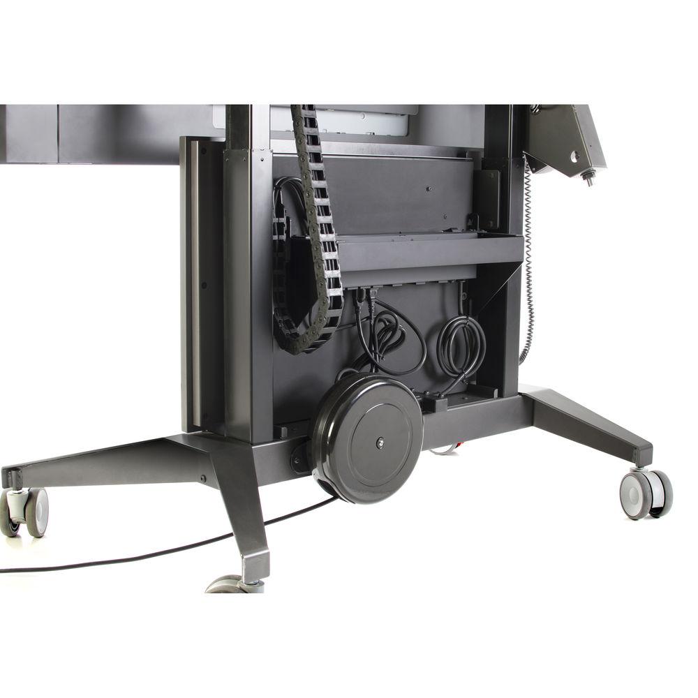 Salamander Designs Retractable Power Cable Reel with Three Outlets for Display Stands