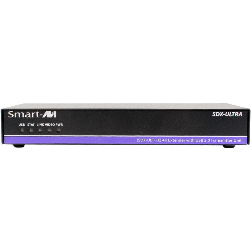 Smart-AVI HDBaseT 4K Video & USB 2.0 KVM Extender