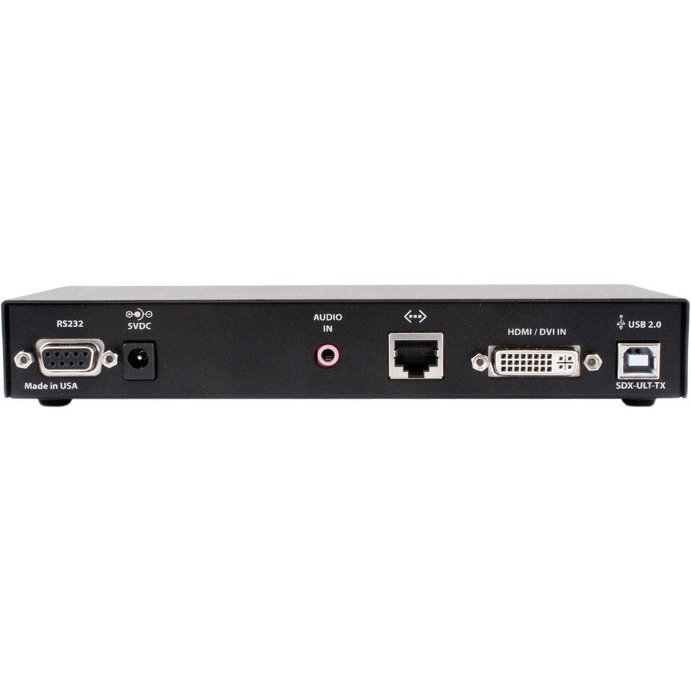 Smart-AVI HDBaseT 4K Video & USB 2.0 KVM Extender