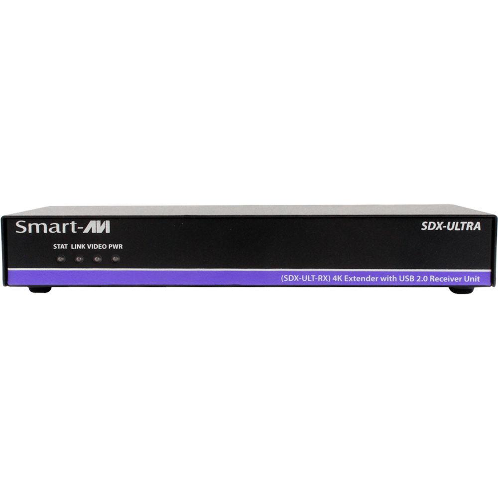 Smart-AVI HDBaseT 4K Video & USB 2.0 KVM Extender