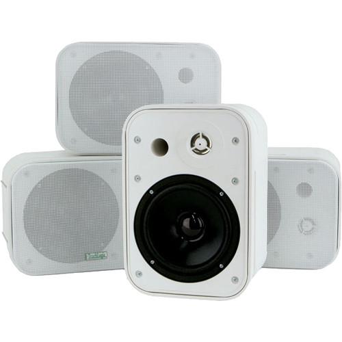 TeachLogic Matrix Sapphire & Handheld Microphone System with Four Wall Mount Speakers & Brackets