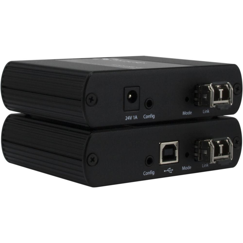 TechLogix Networx USB 2.0 over Fiber Optic Extender Set