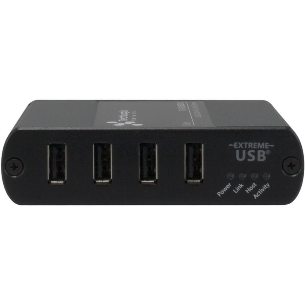 TechLogix Networx USB 2.0 over Fiber Optic Extender Set