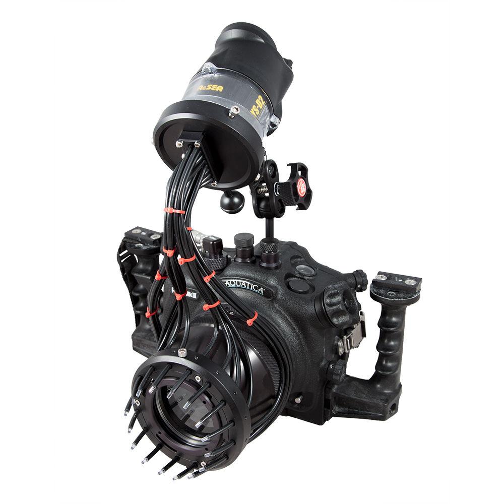 ULTRAMAX Fiber-Optic Ring Flash Head Kit for Select Strobes and Aquatica Housing with Mini Macro Port