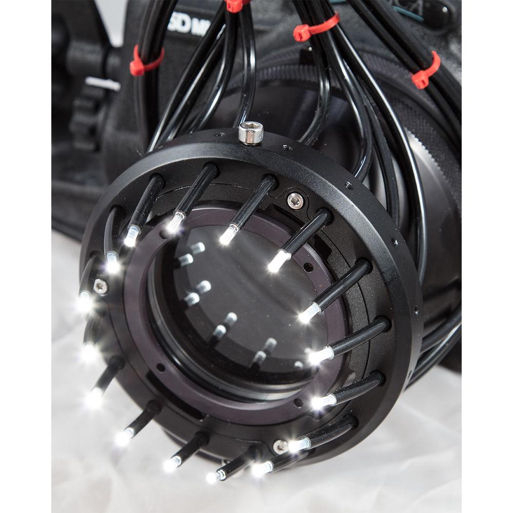 ULTRAMAX Fiber-Optic Ring Flash Head Kit for Select Strobes and Aquatica Housing with Mini Macro Port