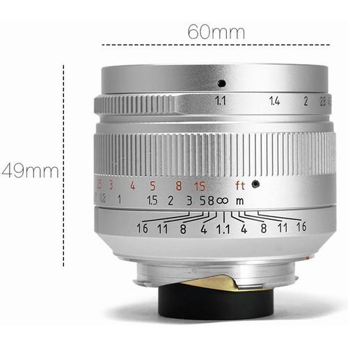 7artisans Photoelectric 50mm f 1.1 Lens for Leica M