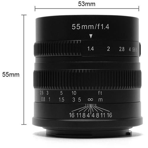 7artisans Photoelectric 55mm f 1.4 Lens for Fujifilm X