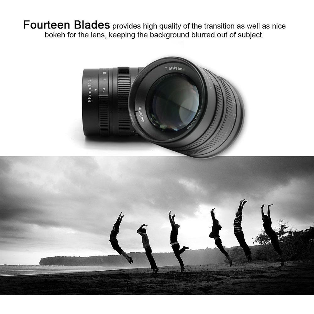 7artisans Photoelectric 55mm f 1.4 Lens for Fujifilm X