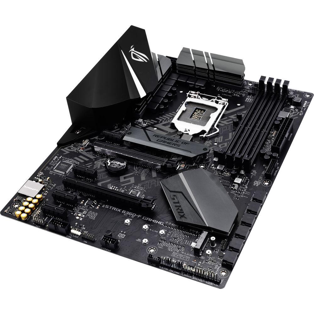 ASUS Republic of Gamers Strix B360-F Gaming LGA 1151 ATX Motherboard