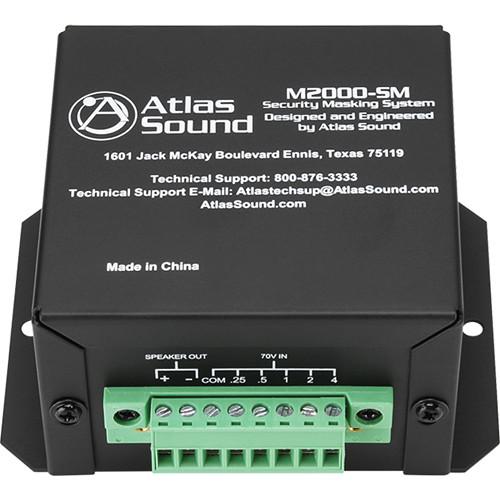 Atlas Sound Surface Mount Sound Masking Transducer