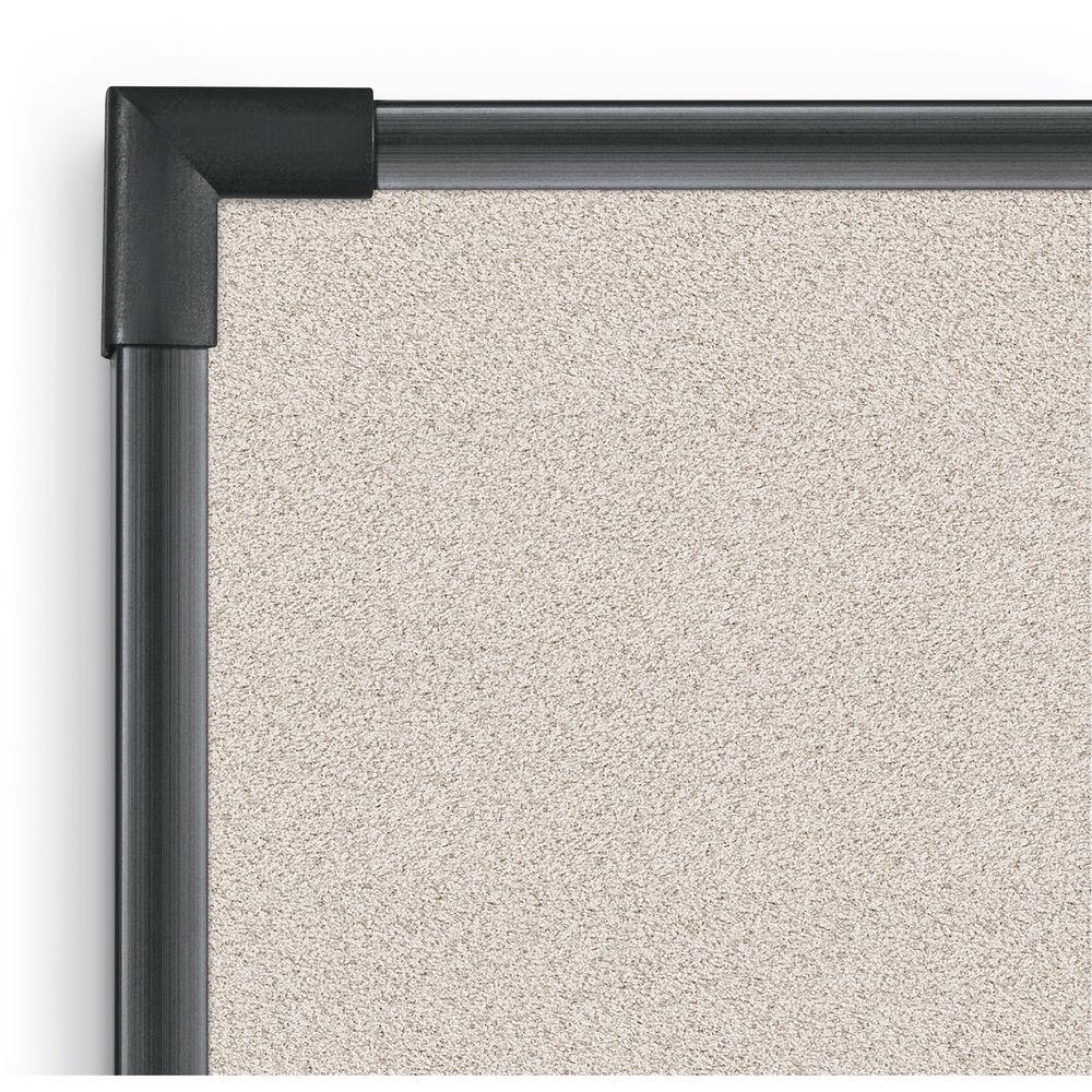 Best Rite Pebbles Vinyl Tackboard with Black Ultra-Trim