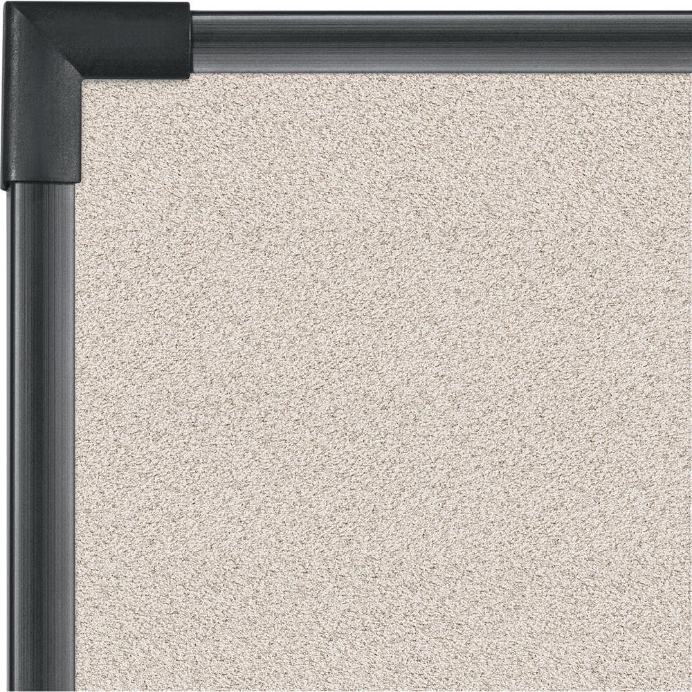 Best Rite Pebbles Vinyl Tackboard with Black Ultra-Trim