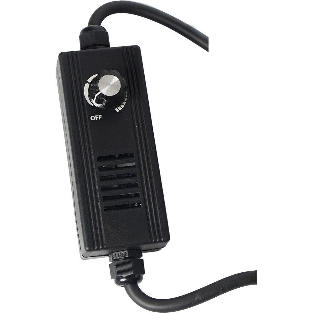 CAME-TV Pro 1000W Fresnel Tungsten Light with Built-In Dimmer Control