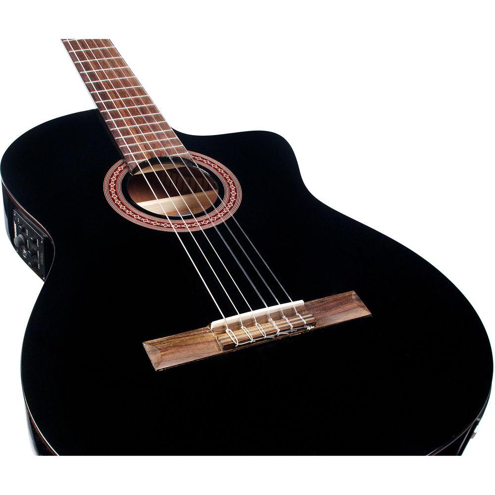 Cordoba C5-CEBK Iberia Series Nylon-String Acoustic Electric Guitar