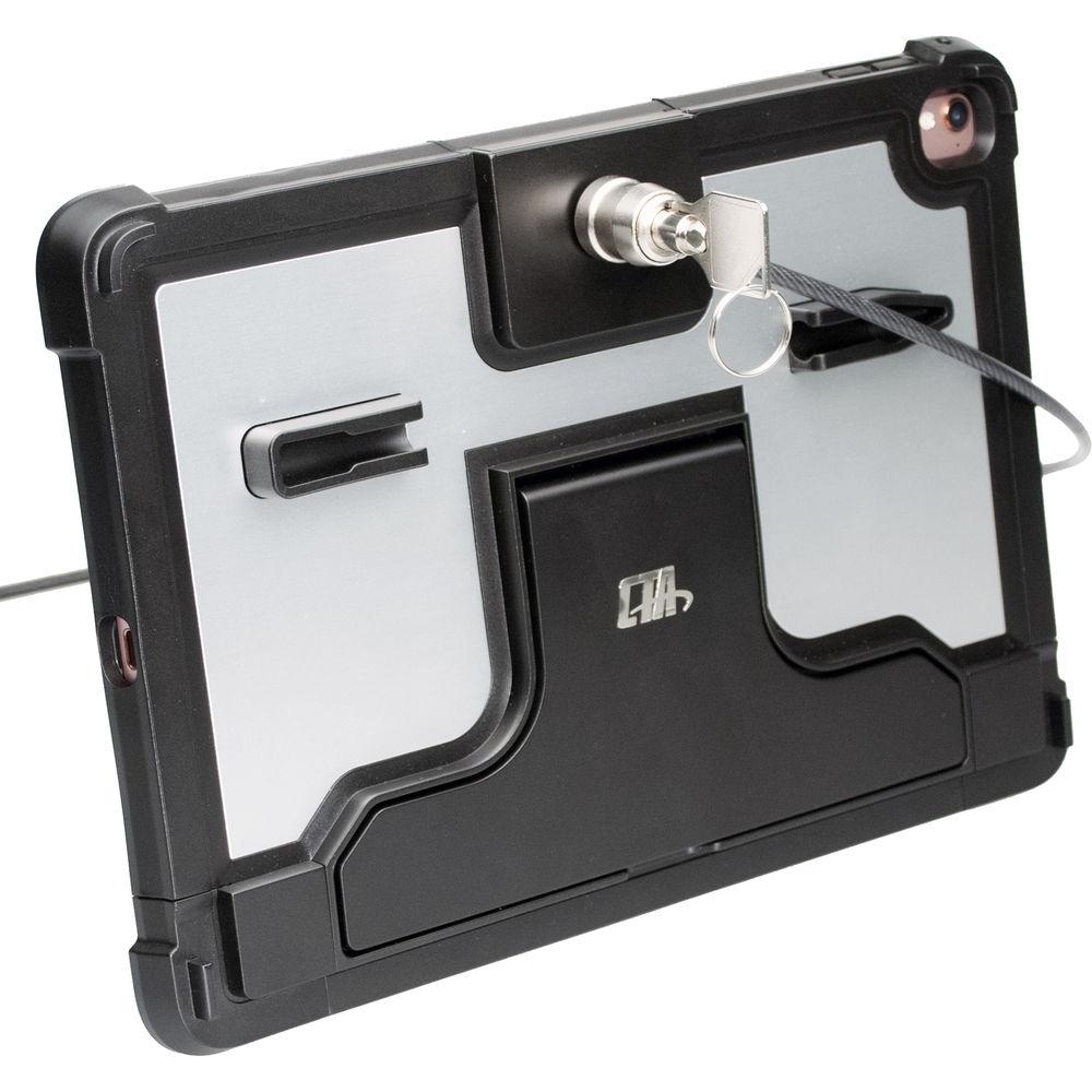 CTA Digital Security Case with Kickstand & Anti-Theft Cable for 9.7" iPad Pro iPad Air