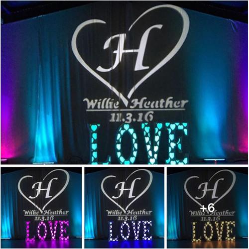 Eliminator Lighting Decor LOVE Letters